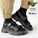 【正規販売店】 ドクターマーチン サンダル メンズ Dr.Martens Forster フォースター 31560001 厚底 ベルクロベルト バックストラップ コンフォートサンダル 【2024SS 新作】【クーポン対象外】