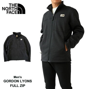 10%OFFクーポン発行中!ノースフェイス ニット フリースジャケット メンズ THE NORTH FACE フルジップ スタンドネック ブルゾン 長袖 裏ボア フリース Men's GORDON LYONS FULL ZIP NF0A3YR7 本国 正規品 【2020AW 新作】
