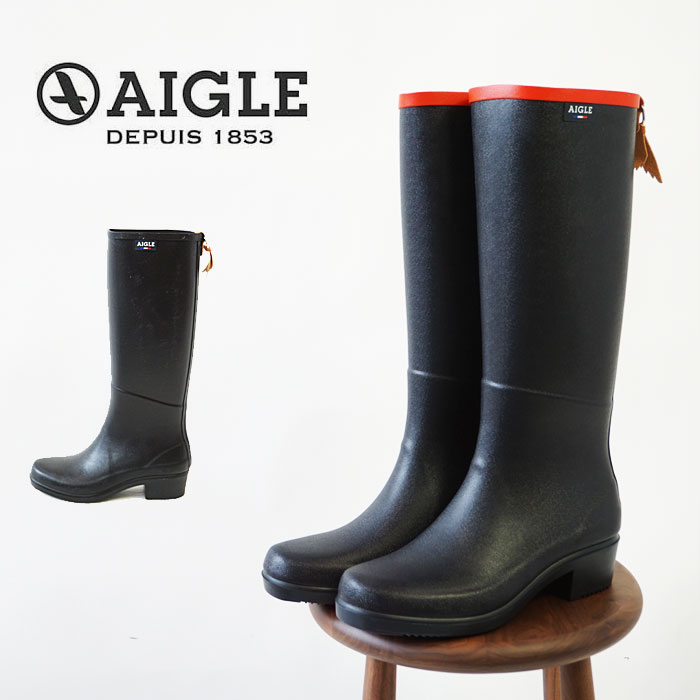 【ポイント10倍】【正規販売店】エーグル レインブーツ 長靴 レディース AIGLE ミスジュリエットA ラバーブーツ 防水 ロングブーツ ロング丈 おしゃれ MS JULIETTE A 2 (ZZF8888) 【2022AW 新作】