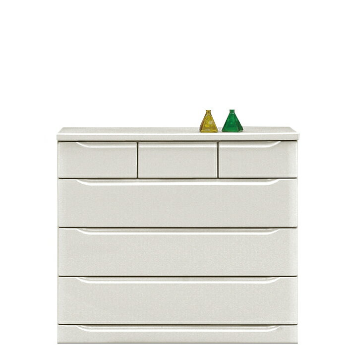 100cm幅 引き出し 4段 ローチェスト チェスト 整理棚 収納棚 収納家具 収納 ラバーウッド ナチュラル ブラウン ホワイト スライドレール付 北欧 カジュアル シンプル