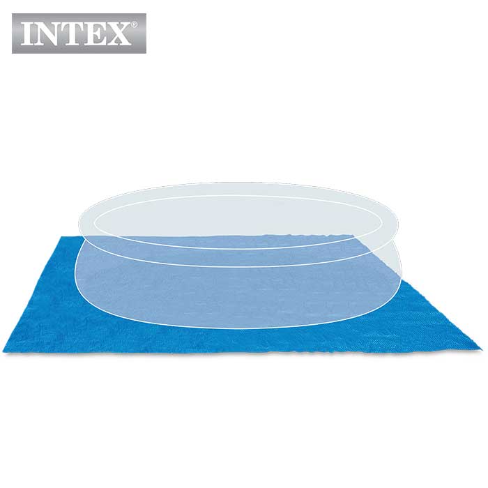 INTEX(インテックス)正方形グランドクロス(ES1333 ES1533 ES1542 PF1533 PF1542用)Pool Ground Cloths 28048 プールマット 正規品