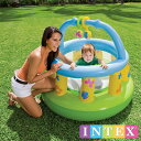 INTEX(インテックス)丸形マイファーストジムM130-G【 130 × 104 cm】Soft Sides My First Gym 48474 正規品