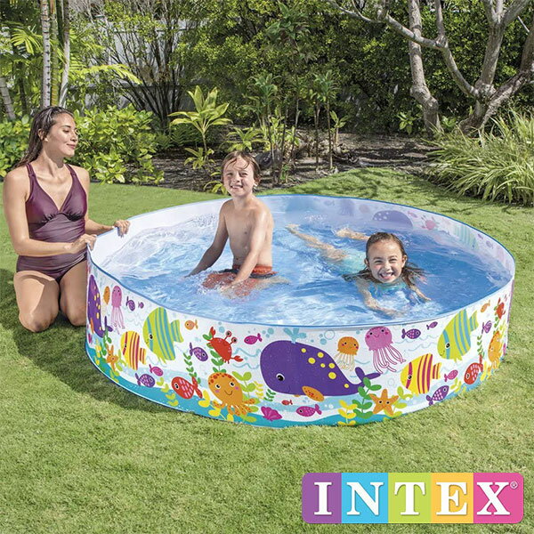 INTEX(インテックス)スナップセットプールSN183Ocean Play Snapset Pool 56452 正規品