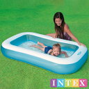 INTEX(インテックス)長方形ベビープールRB166【 166 × 100 × 28 cm】Rectangular Baby Pool 57403 正規品