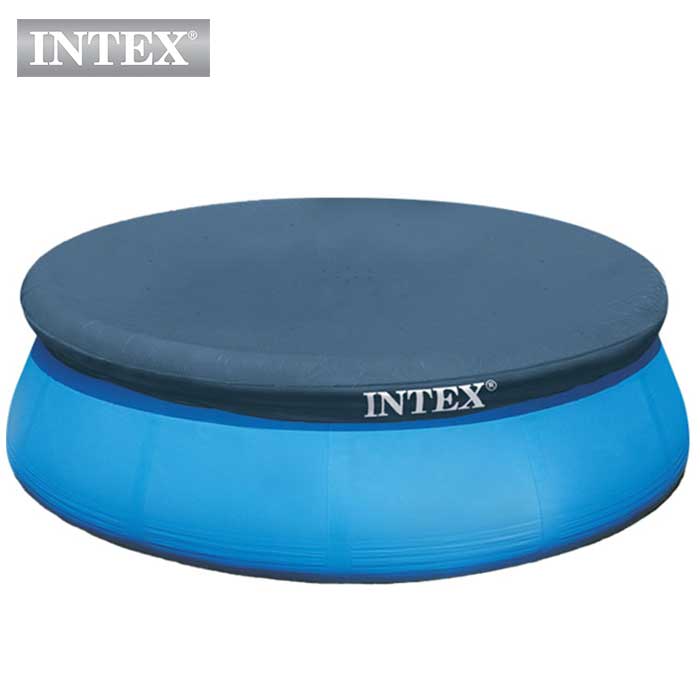 INTEX(インテックス)丸形イージーセットES1533 ES1542用プールカバー【 457 × 30cm】Easy Set Pool Cover 28023 正規品