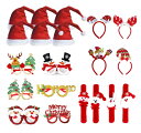 クリスマス メガネ 6組 20組 パーティーメガネ クリスマスグッズ サングラス おもしろメガネ サンタ 雪だるま クリスマス コスチューム 撮影小道具 クリスマス 小物