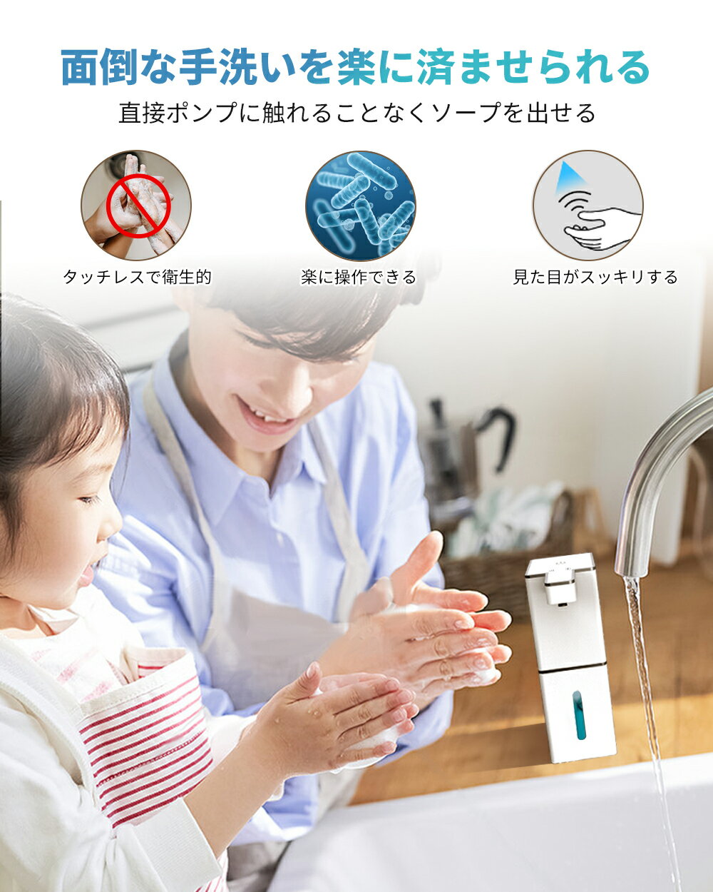 �ڴ��ָ��ꡪ�����ݥ��2,710�ߡۥ����ץǥ����ڥ󥵡� ��ư ˢ ������380ML type-c���ż� ˢ�ǽ���4�ʳ�Ĵ�� �ϥ�ɥ����� �����ȥ����ץǥ����ڥ󥵡� ������� ���ӻ���ɽ�� IPX5�ɿ� �ɳݤ� �ⴶ�٥��󥵡� ˢ������ ���ܿ��� �����к� �ͤ��ؤ�