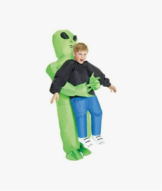 ET 宇宙人 ハロウィン 仮装 変装スーツ いたずら コスプレ 着ぐるみ クリスマス 子供用 成人用 パフォーマンス道具 膨張式のサムネイル