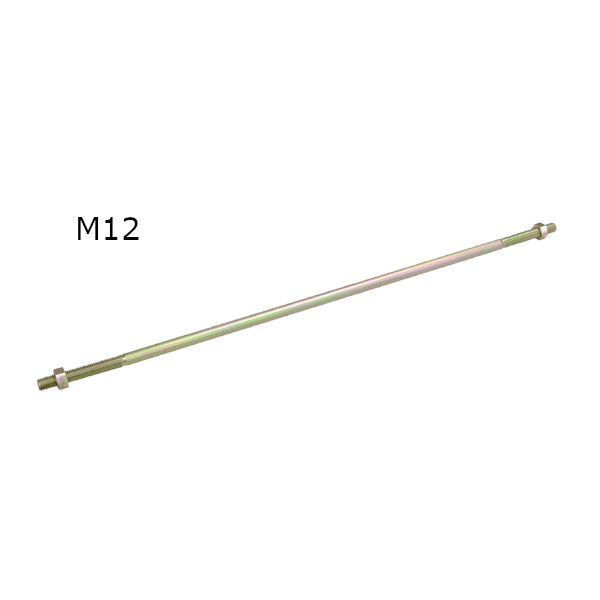 BXカネシン 両ねじボルトM12 M12x315 BX-051113