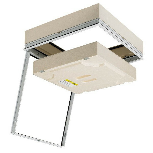 BXカネシン シーリングハッチ 気密・断熱タイプ アルミシルバー 断熱蓋の厚さ240mm BX-740145