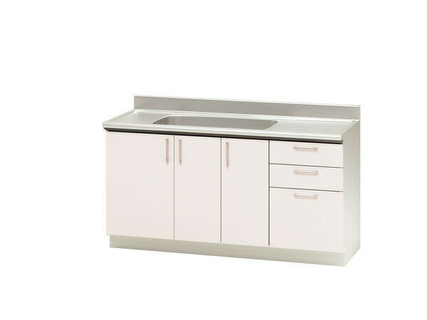 クリナップ SK 流し台 シルクホワイト シルクピンク シルクイエロー 間口150cm 左右シンク TRW150M TRP150M TRY150M