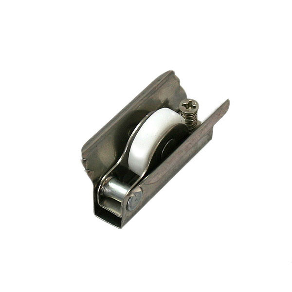 ハイロジック 取替戸車 8D-F型(平)ジュラコン 17034