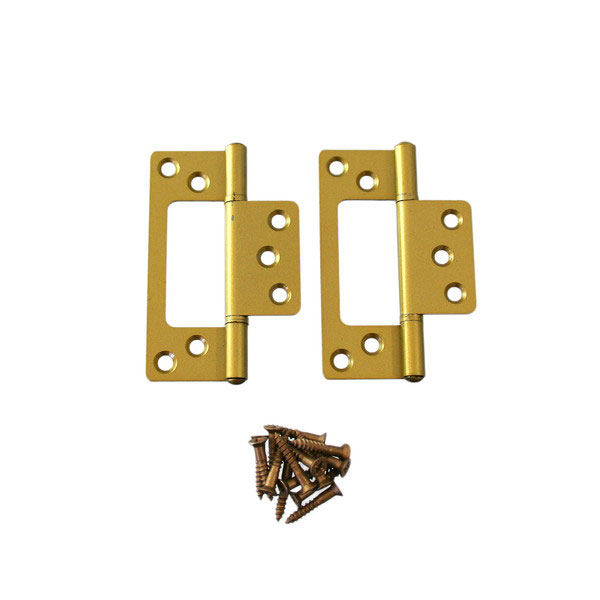 ハイロジック フラッシュ蝶番 64mm ゴールド 17443