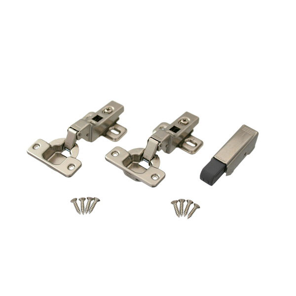 ハイロジック ブルモーション扉セット 35mm 半かぶせ キャッチ付 32056