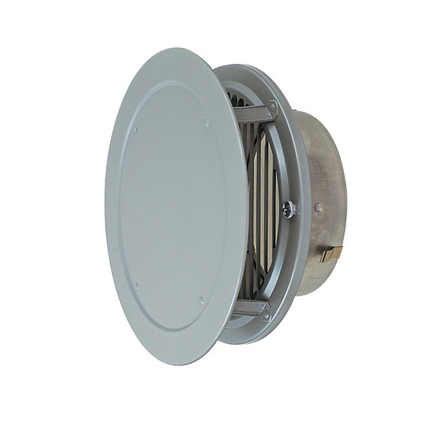 三菱電機 SUS製丸形防風板ベントキャップ 防火DP防虫網 P-18YSMQD3-BL