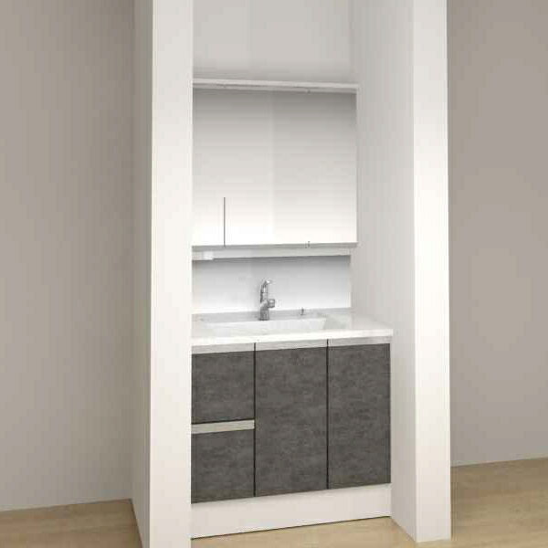 パナソニック シーライン 洗面台 スタンダードD530タイプ セットプラン GC-165E ヴィンテージメタルのサムネイル