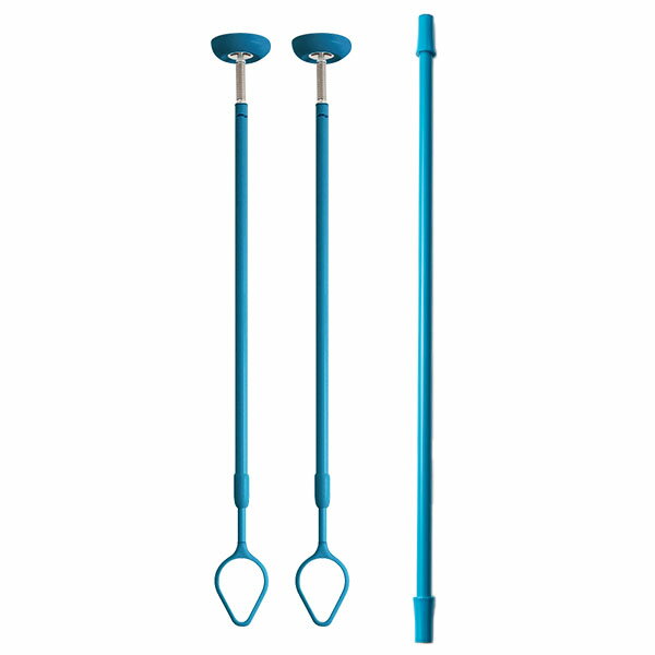 タカラ産業 DRY・WAVE 吊下型室内物干金物＆竿セット 3点セット TJLP6090BG BG(ブルーグリーン) TJLP6090BG