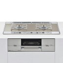 リンナイ ガスビルトインコンロ Udea ef プロパンガス(LPG) 強火力左側 75cm幅 水無し両面焼グリル RHS721W26S11RVL