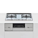 リンナイ ガスビルトインコンロ Udea ef プロパンガス(LPG) 強火力左側 60cm幅 水無し両面焼グリル RS21W26K12RVL