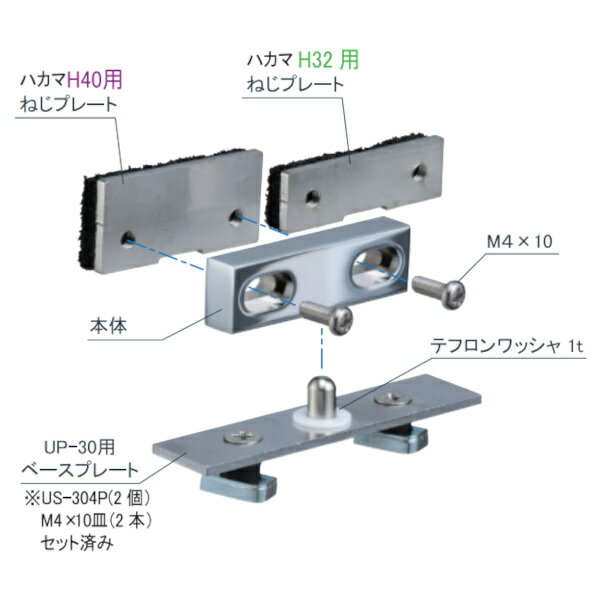 【型番】UH-530-H32 【サイズ】画像でご確認ください 【材質】真チュウ+ステンレス+スチール+EPDM 【入数】10セット 【付属部品】M4x10ナベ 2本,テフロンワッシャ1t 1枚/セット 【発送情報】 こちらの商品はメーカーから直接お送りいたします。 メーカー在庫がある場合は1〜3営業日以内に出荷いたします。 北海道・沖縄を含む離島は別途配送費をいただきます。 【注文コード】08959-00589