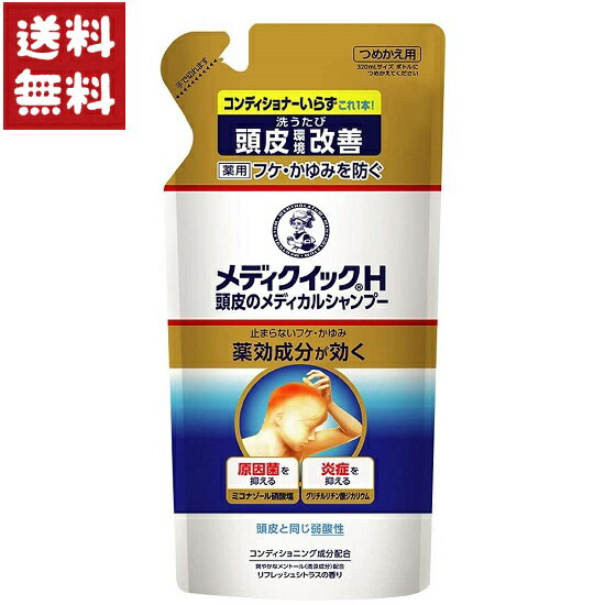 メンソレータム メディクイックH 頭皮のメディカルシャンプー つめかえ用 280ml