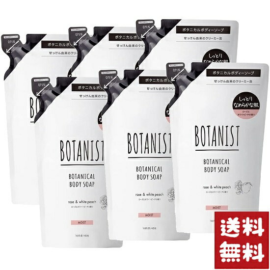 BOTANIST ボタニスト ボタニカル ボディーソープ モイスト 440ml 詰め替え×6個セット