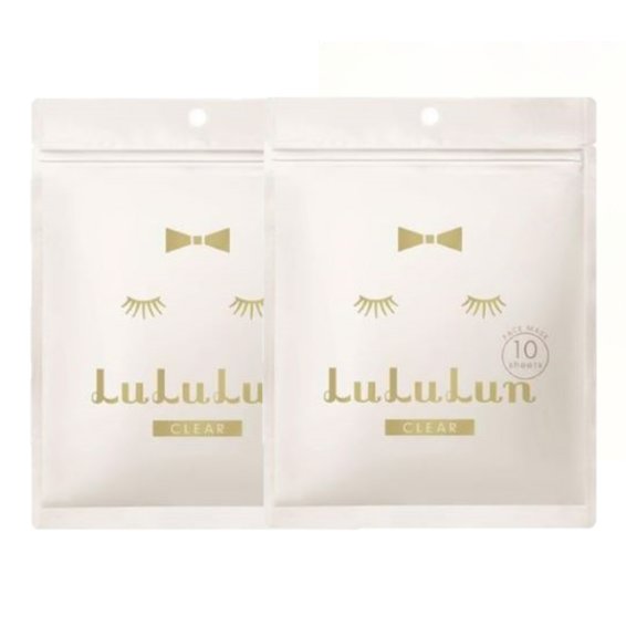 Lululun 白のルルルン フェイスマスク さっぱり透明感タイプ 10枚入り×2個セットのサムネイル