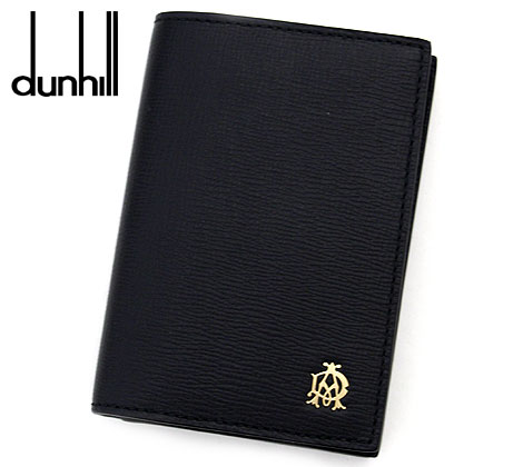 楽天ジュエリーセキネdunhill ダンヒル L2S847A カードケース 名刺入れ レザー ブラック FURHAM フルハム 新品 メンズ ギフト 人気商品【送料無料】