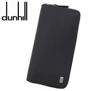 dunhill　ダンヒル　21FS218SG001　SIDECAR サイドカー　ブラック　小銭入れ付　ラウンドファスナー長財布 メンズ　ブラック　当店人気商品！