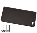 dunhill ダンヒル　22R2P12PS201R　プレーン　PVC　メンズ用　小銭入れ付 長財布　ブラウン【送料無料】