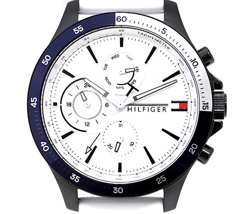 TOMMY HILFIGER トミーヒルフィガー 1791723 メンズ 腕時計 男性用 アナログ　クォーツ　ホワイト プレゼント ギフト 【送料無料】