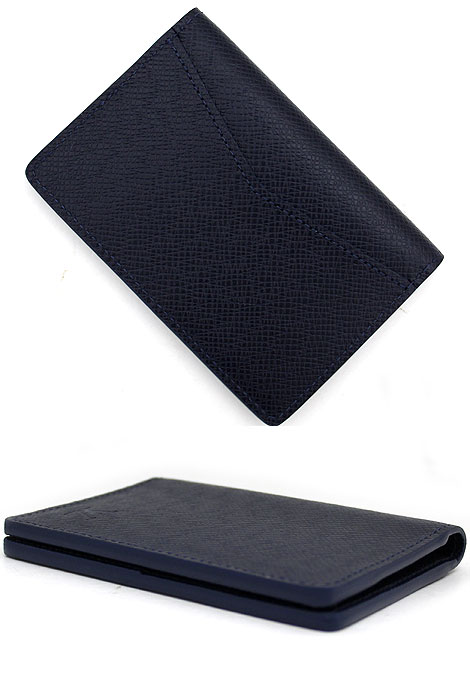 LOUIS　VUITTON　ルイヴィトン　M30535　タイガ　名刺入れ/カードケース　オーガナイザー・ドゥ ポッシュ　ブルーマリーヌ【送料無料】