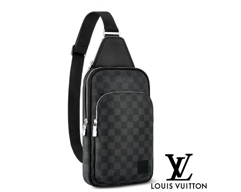 ダミエ LOUIS VUITTON ルイ ヴィトン N45302 ダミエ グラフィット アヴェニュー・スリングバッグ メンズ ボディバッグ ショルダーバッグ 新品【送料無料】