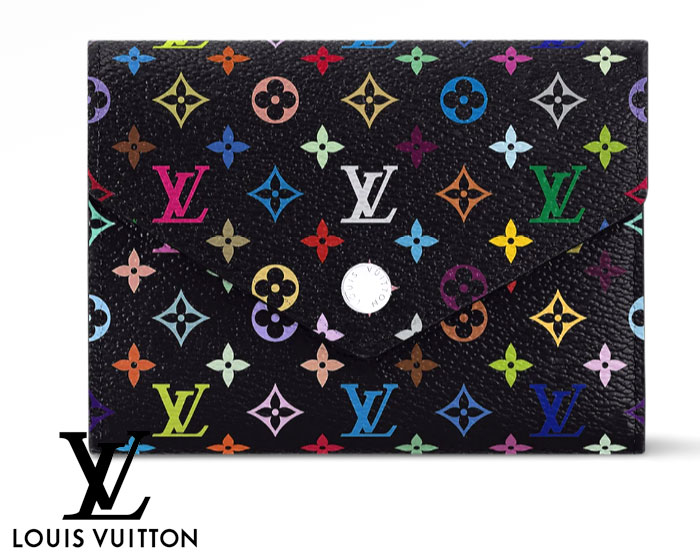 LV×TM ポルトフォイユ・ヴィクトリーヌ」M14163「村上隆 LV×TM ポルトフォイユ・ヴィクトリーヌ」M14163「村上隆