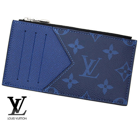 LOUIS　VUITTON　ルイ　ヴィトン　M30270　タイガラマ　フラグメントケース　コインカード・ホルダー　コインケース　カードケース　コバルト【送料無料】