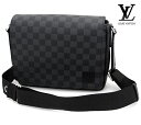 LOUIS VUITTON アウトレット ルイ ヴィトン N42710 ダミエ・グラフィット ディストリクト PM NV3 メンズ メッセンジャーバッグ ショルダーバッグ　新品　訳あり【送料無料】