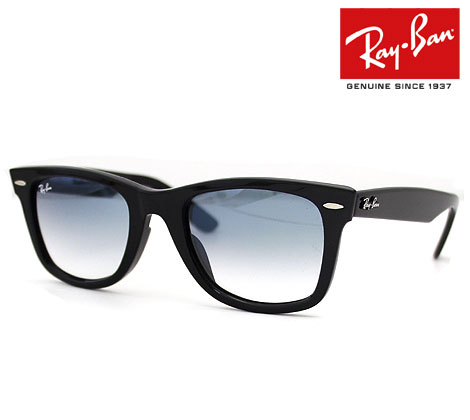 Ray Ban レイバン RB2140F 901/3F 52 ORIGINAL WAYFARER CLASSIC サングラス　オリジナル ウェイファーラー クラシック　ブラック　クリア グラディエント ブルー 正規品【送料無料】