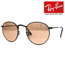 Ray Ban レイバン RB3447 002/4B 50 ROUND METAL WASHED LENSES サングラス ラウンドメタル ウォッシュドレンズ メンズ レディース ユニセックス ブラック ピンク 正規品 【送料無料】(4)