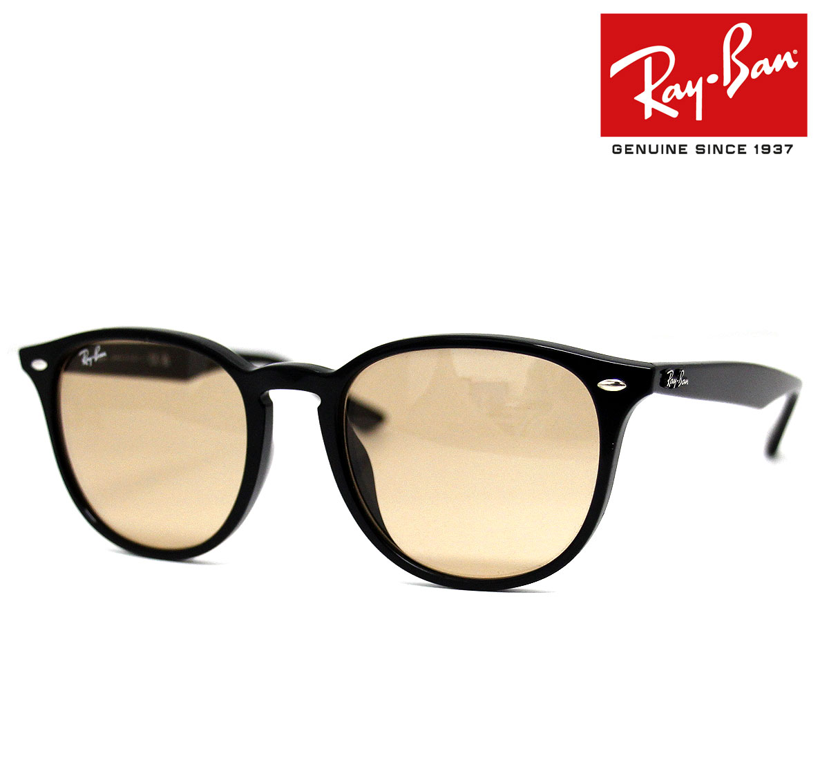 Ray Ban レイバン RB4259F 601/93 53 サングラス メンズ レディース ユニセックス ブラック ブラウン ..