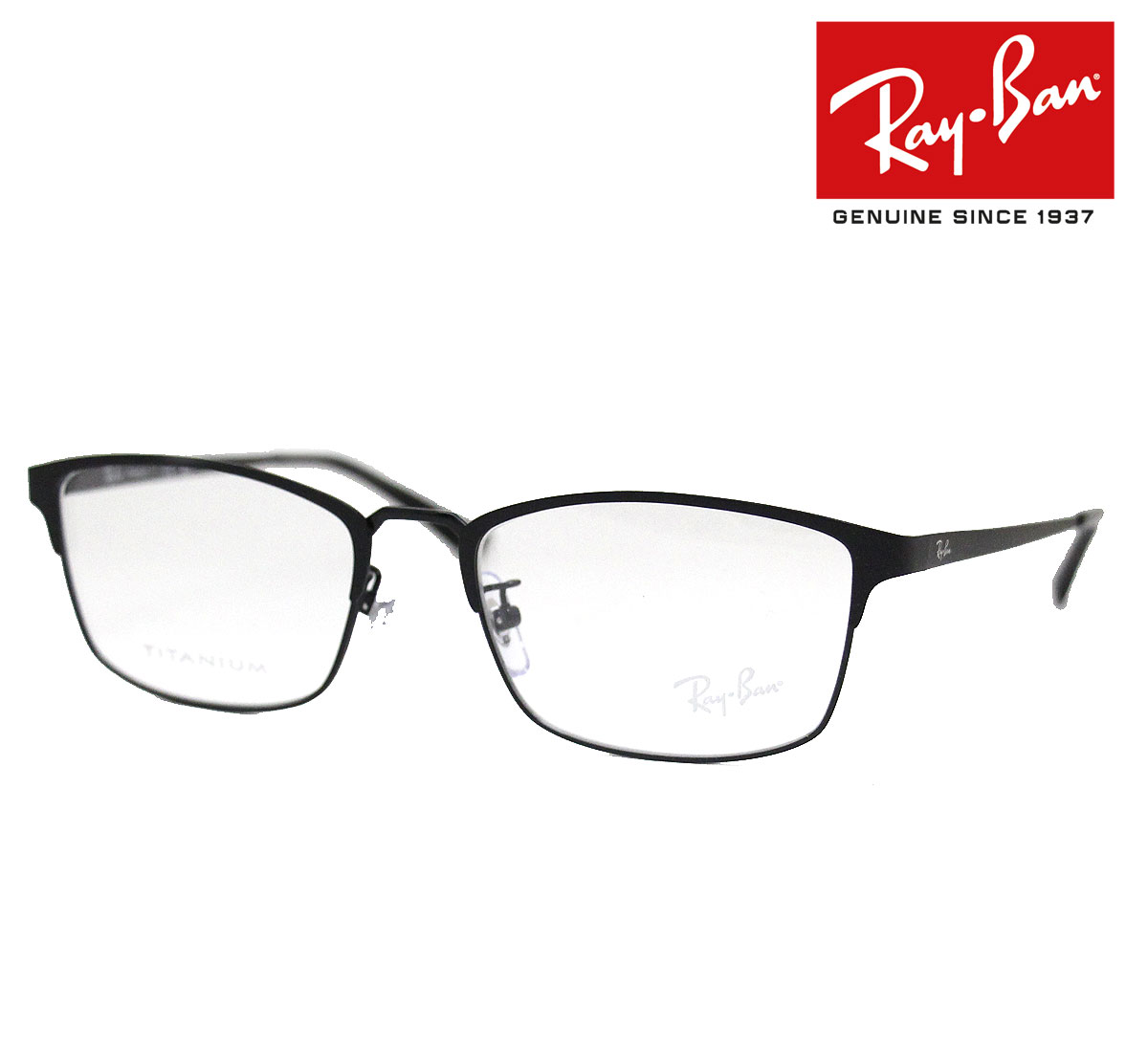 Ray Ban レイバン RX8772D RB8772D 1206 54　OPTICS 伊達眼鏡 メガネフレーム チタンフレーム アイウェア オプティクス ブラック ピロー シェイプ 正規品 【送料無料】