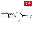 Ray Ban レイバン RX3947V RB3947V 2509 51 ROUND GAZE ラウンド ゲイズ 伊達眼鏡 メガネフレーム メタルフレーム セミリム ブラック 正規品 【送料無料】