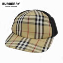 BURBERRY　バーバリー　8070787 A7028　Lサイズ　チェック＆メッシュ　キャップ　帽子　アーカイブベージュ 【送料無料】