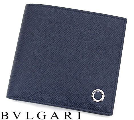 ブルガリ 二つ折り財布（メンズ） BVLGARI　ブルガリ　39324 BB Manブルガリ・ブルガリ　二つ折り財布　メンズ　デニム サファイア Denim Sapphire【送料無料】