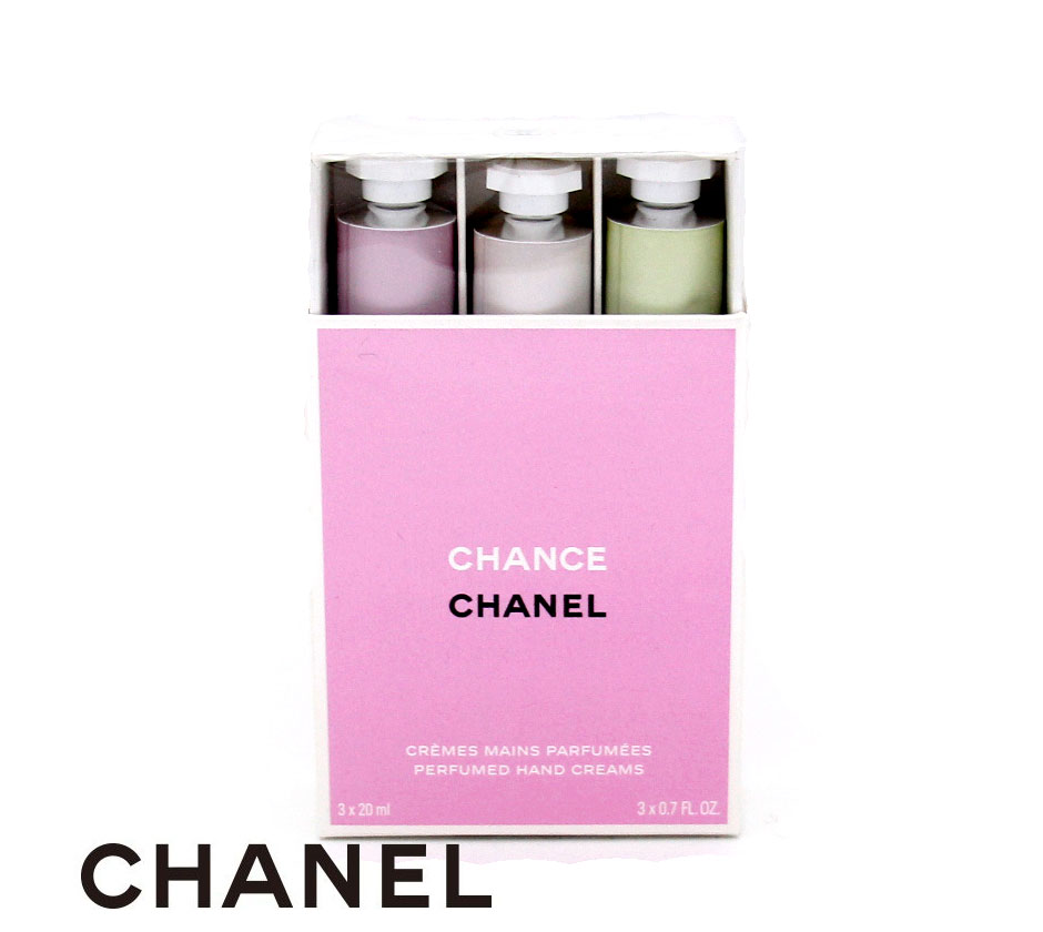 シャネル CHANEL シャネル クレーム マン チャンス3種類 ハンドクリーム セット スキンケア 限定品 箱セット 20mL×3 126787 キット セット コフレ【送料無料】