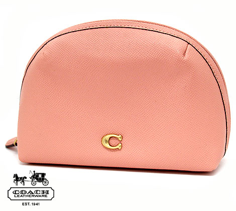 コーチ（COACH) COACH アウトレット　コーチ　C3489 B4RZH　ジュリエンヌ コスメティック ケース ポーチ 17　化粧ポーチ　小物入れ　キャンディピンク　新品【送料無料】