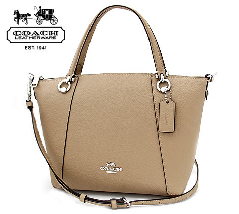 COACH コーチ アウトレット C6229 SV/TP レザー ケイシー サッチェル ハンドバッグ ショルダーバッグ 2..