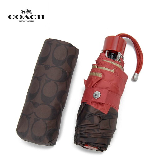 COACH アウトレット C4322 SVXKJ コーチ UV シグネチャー ミニ アンブレラ 折りたたみ傘 晴雨兼用 UVカット ブラウン ボルドーレッド 新品 【送料無料】 COACH アウトレット C4322 SVXKJ コーチ UV シグネチャー ミニ アンブレラ 折りたたみ傘 晴雨兼用 UVカット ブラウン ボルドーレッド 新品 【送料無料】
