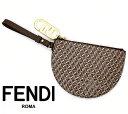 FENDI　フェンディ　8M0461 AHM1 F1FNK　FFロゴ　レザー　コインケース　レディース　ブラウン【送料無料】