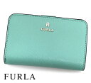 FURLA フルラ WP00314 ARE000 2718S CAMELIA カメリア コンパクトウォレット 小銭入れ付 二つ折り財布 ミディアム財布 ブルー系 ZEFIRO BALLERINA 【送料無料】