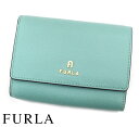 FURLA フルラ WP00325 ARE000 2718S CAMELIA カメリア コンパクトウォレット 小銭入れ付 二つ折り財布 ミディアム財布 ブルー系 ZEFIRO BALLERINA 【送料無料】